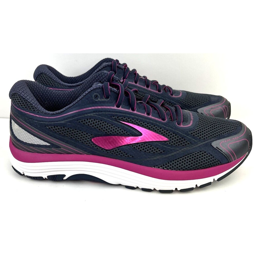 Brooks Dyad 9 Running Shoes Women's Sz 12 Ombre Blue Festival Fashia Mood Indigo